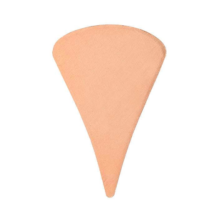 Miedź 33,5 x zwężany stempel łezki, 1,02 mm