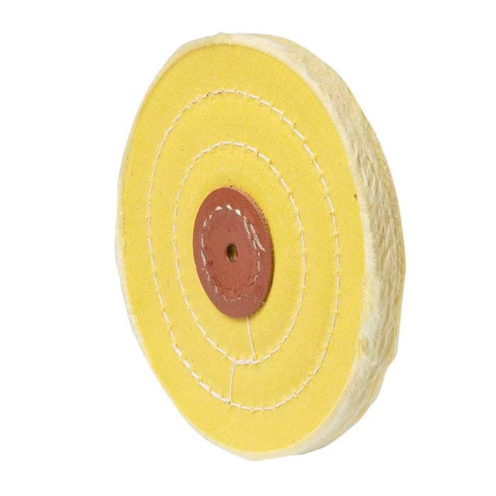 Yellow-Treated Buffing Wheel