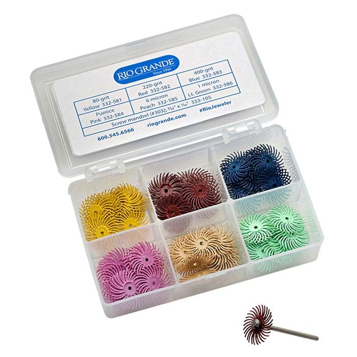 3/4"-Diameter Radial Bristle Disc Kit