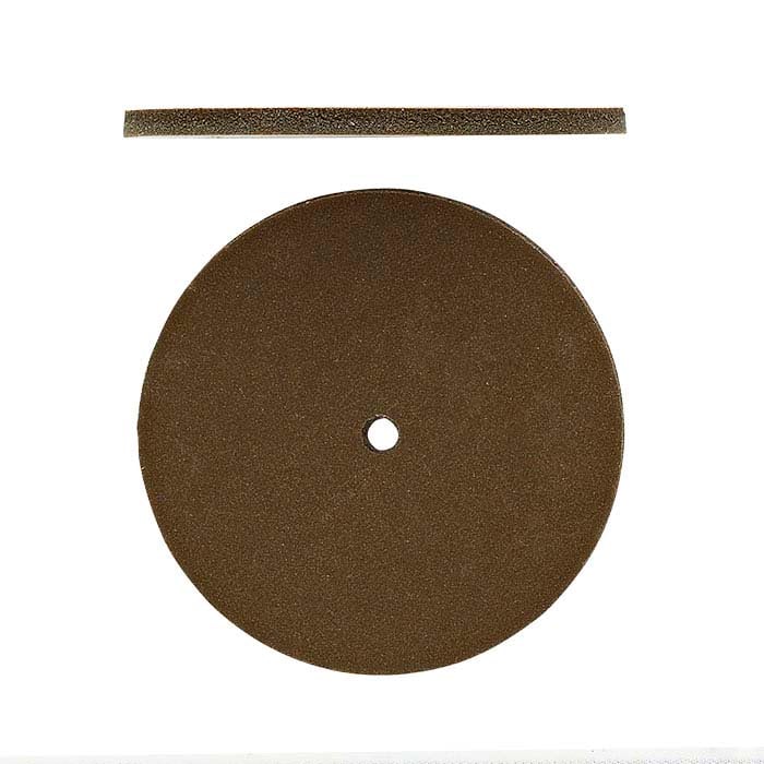 EVEFlex Dark Brown Flat-Edge Wheel Polisher, Extra-Hard, Medium