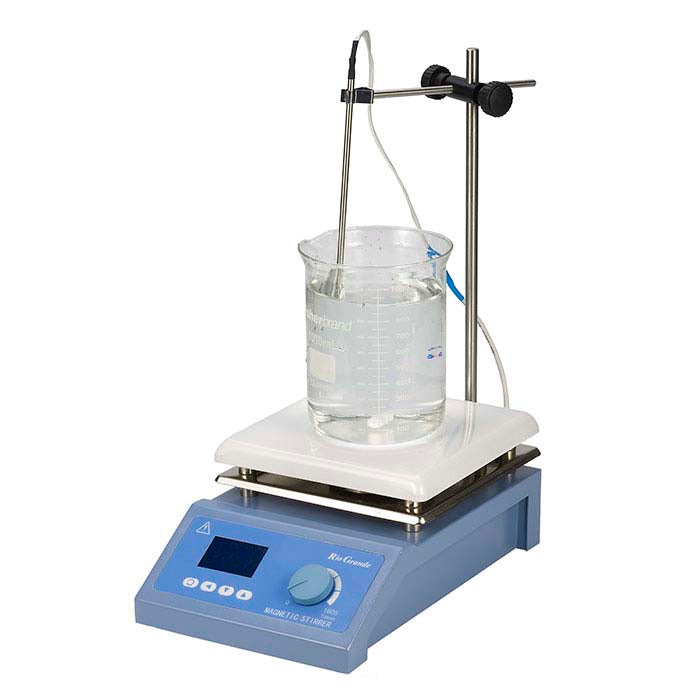 نظام تحريك مغناطيسي سيراميكي رقمي مع قاعدة مدفأة