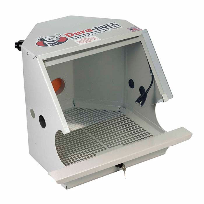 Dura-BULL® beleuchtete Schleifbox mit verschließbarer Auffangschale