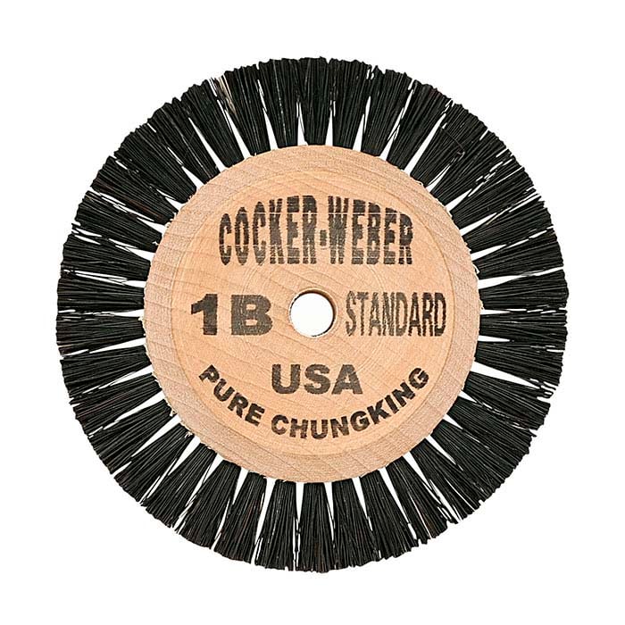 Cocker-Weber Chungking #1B Enkelt-rækket børste med børstehår, 73,02 mm