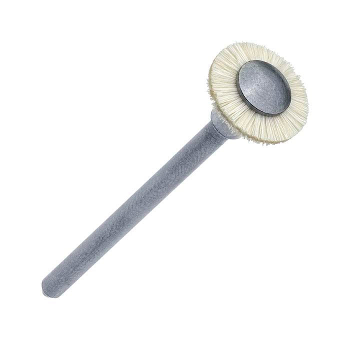 فرشاة دقيقة بشعيرات ناعمة، مركبة