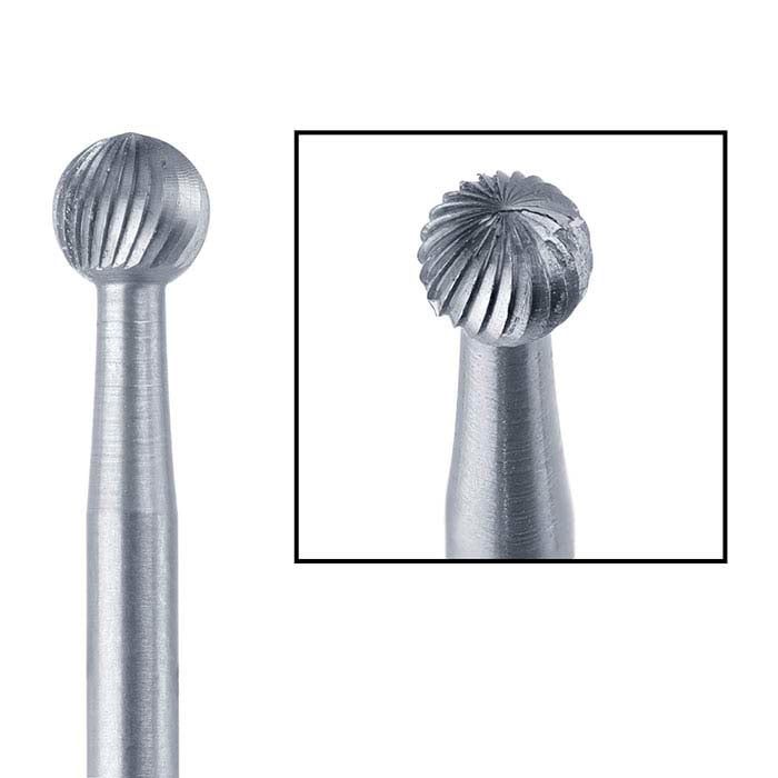 Busch® Tungsten Vanadium Round Finishing Bur