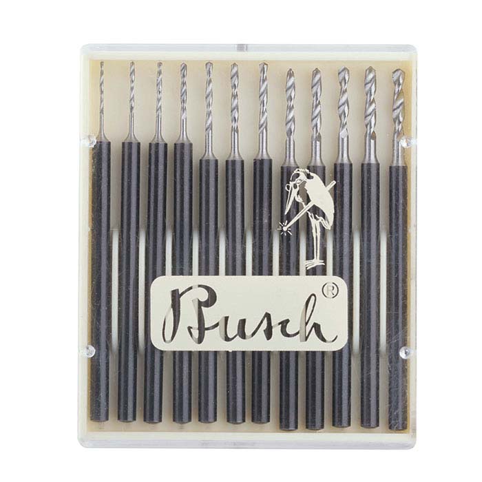 Busch® High-Speed Steel Twist Drill Set, 0.5