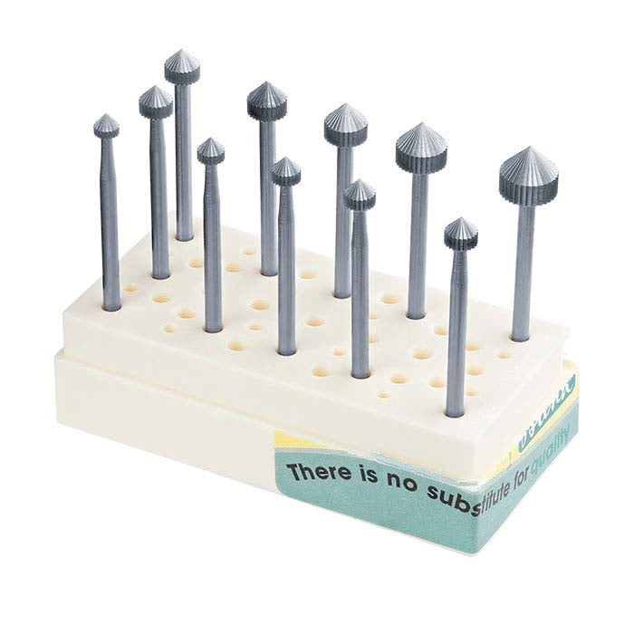 Conjunto de Brocas para Cravação de Pedras Busch® Tungsténio Vanádio, 3.5