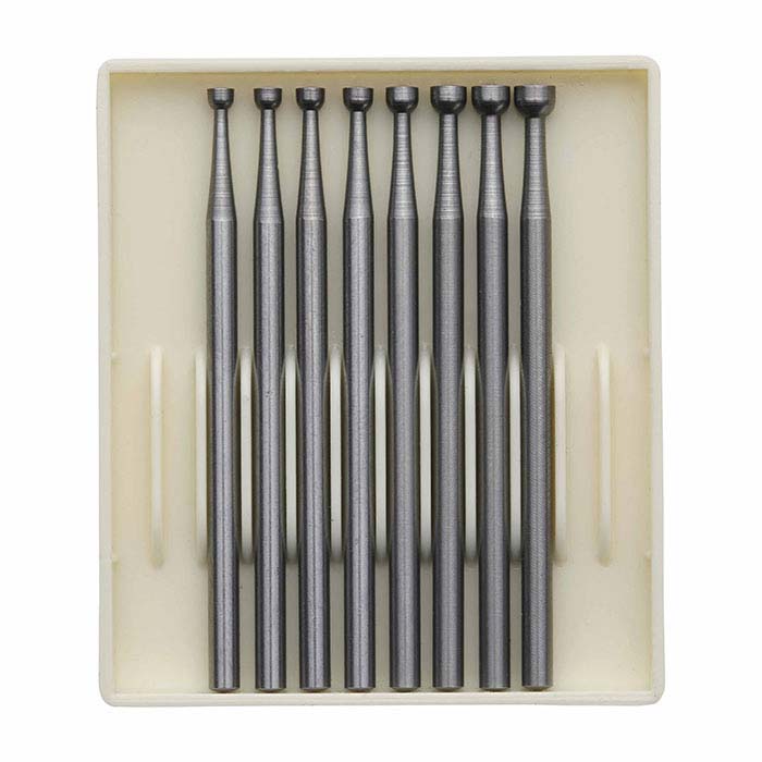 Busch® タングステンバナジウム コンケーブカッターバーセット、2.0–3.1mm