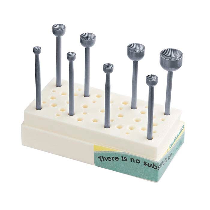 Busch® Wolfram-Vanadium-Konkavfräser-Set, 3,5–10 mm