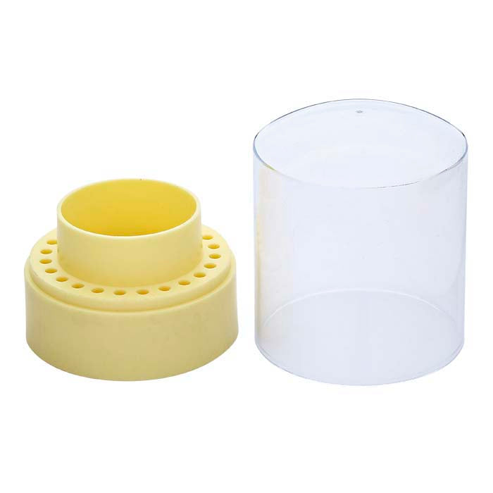 Kunststof boororganizer met deksel, 24 gaten