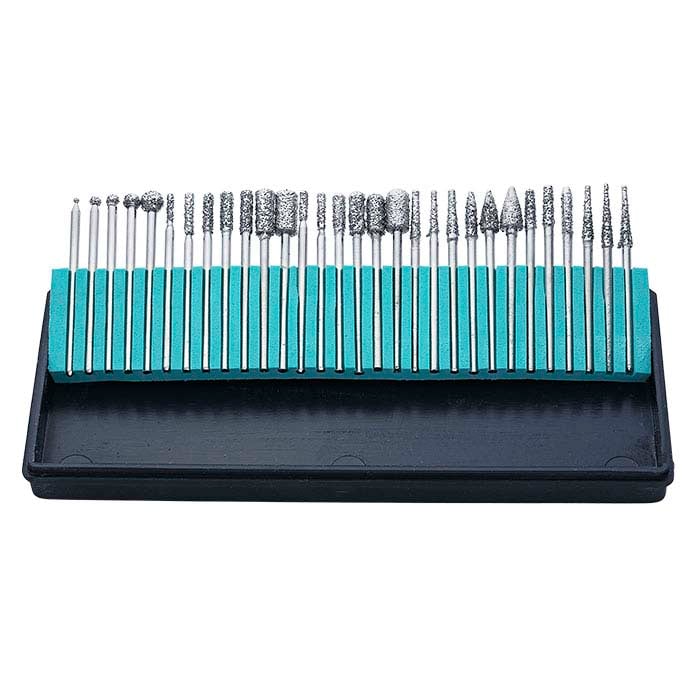 Diamond Bur Variety Set, 1– , 46-Grit