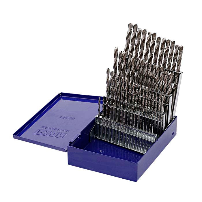 Irwin Wire-Gauge Twist Drills, Set of 60