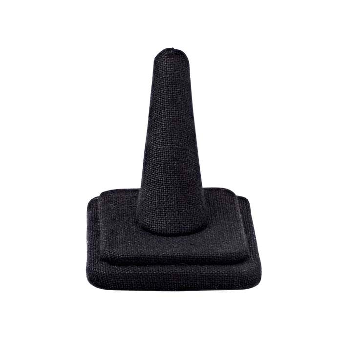 Black Linen Pretty Fingers™ Ring Display