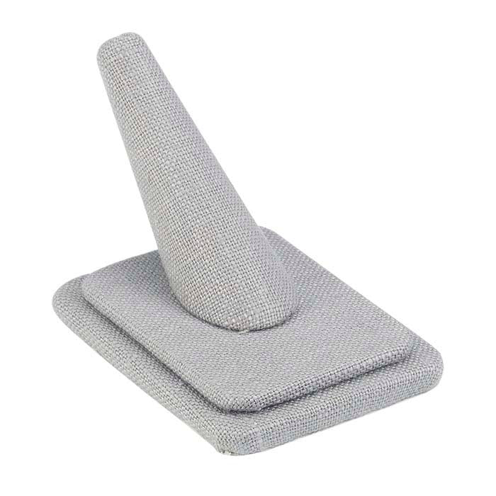 Silver Linen Pretty Fingers™ Ring Display