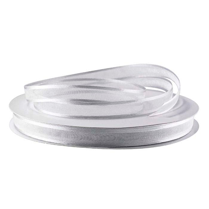 شريط أورجانزا مع حافة