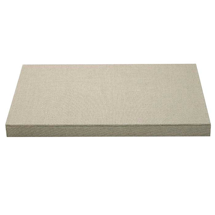 حامل عرض من الكتان الطبيعي