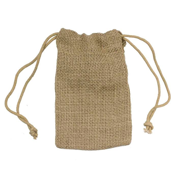Natural Jute 76.2mm X 127.0mm Pouch