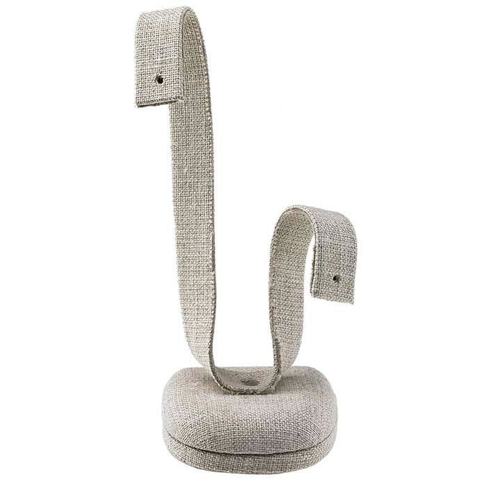Espositore per Orecchini in Lino Naturale