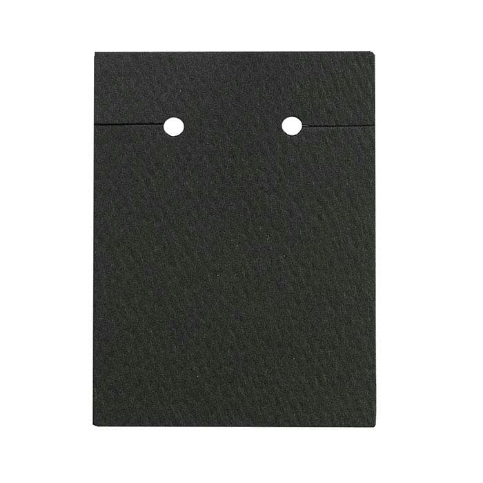 Black Matte Finish High-Slot Earring Card
