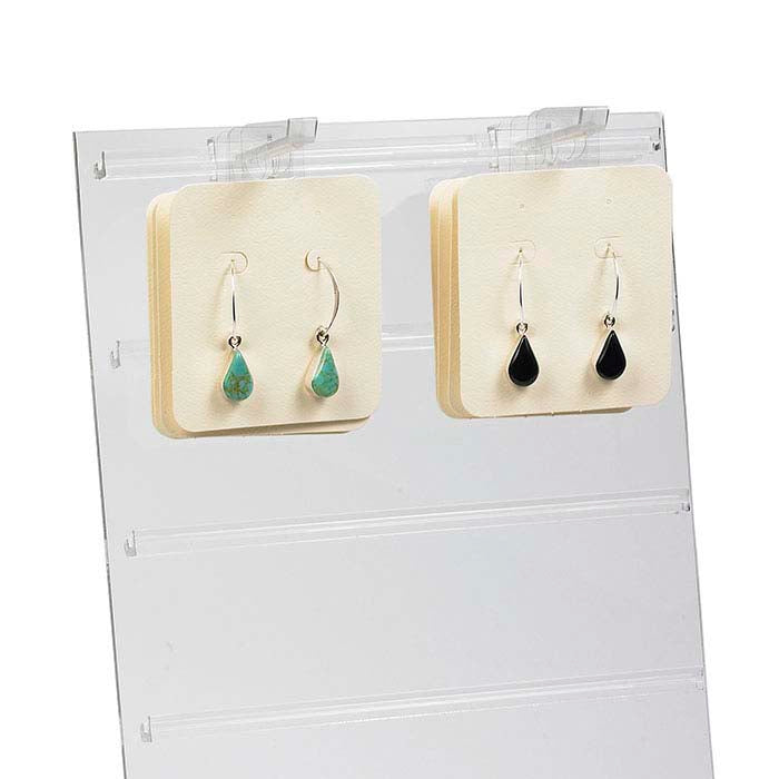 Clear Plastic Adhesive Hanging Card Adapter