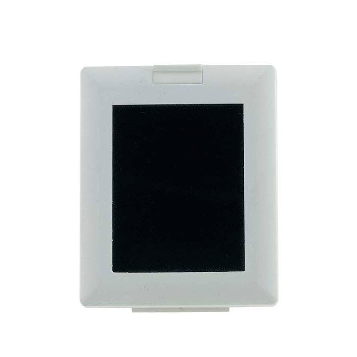 Plastic Glass-Top Gem Boxes with Easel and Reversible Insert