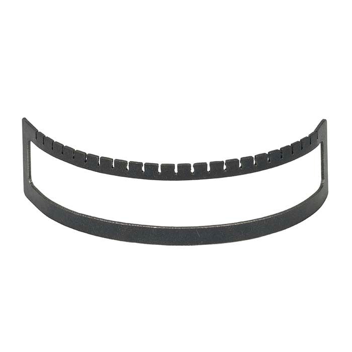 حامل عرض أقراط معدني على شكل قوس