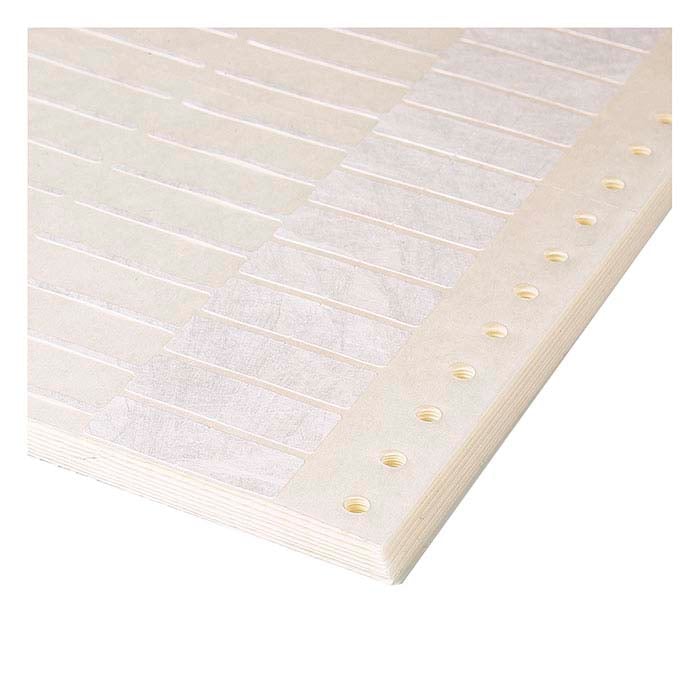 White Tadpole™ Tear-Proof Adhesive Tag