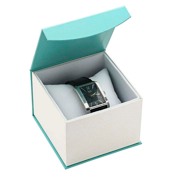 Teal Blue Bracelet or Watch Gift Box