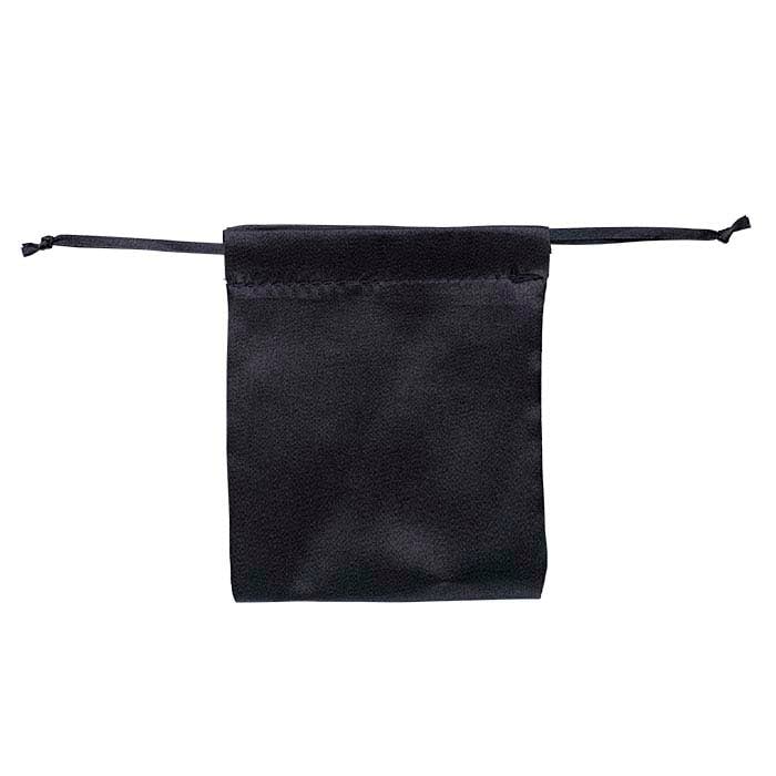 كيس نايلون أسود ساتان-نسيج عرض × 4-1/ ارتفاع