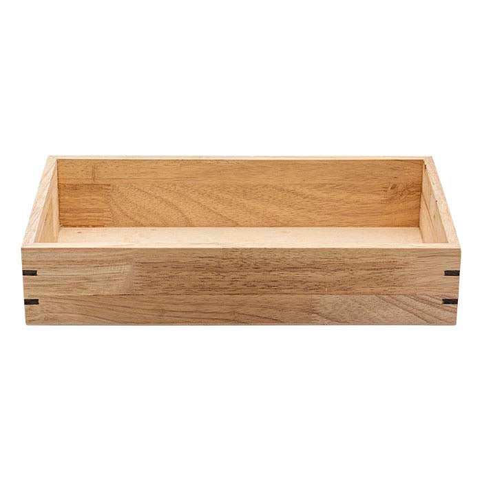 천연 나무 적층식 풀사이즈 트레이