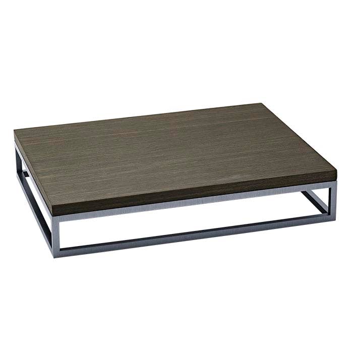 Steel 254.0mm x 203.2mm x 1-1/ H Frame with Changeable "Ebony" Riser Insert