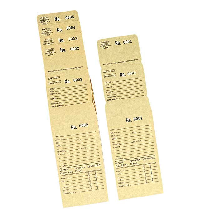 Buff Printed and Numbered Repair Envelopes, #3001-#4000