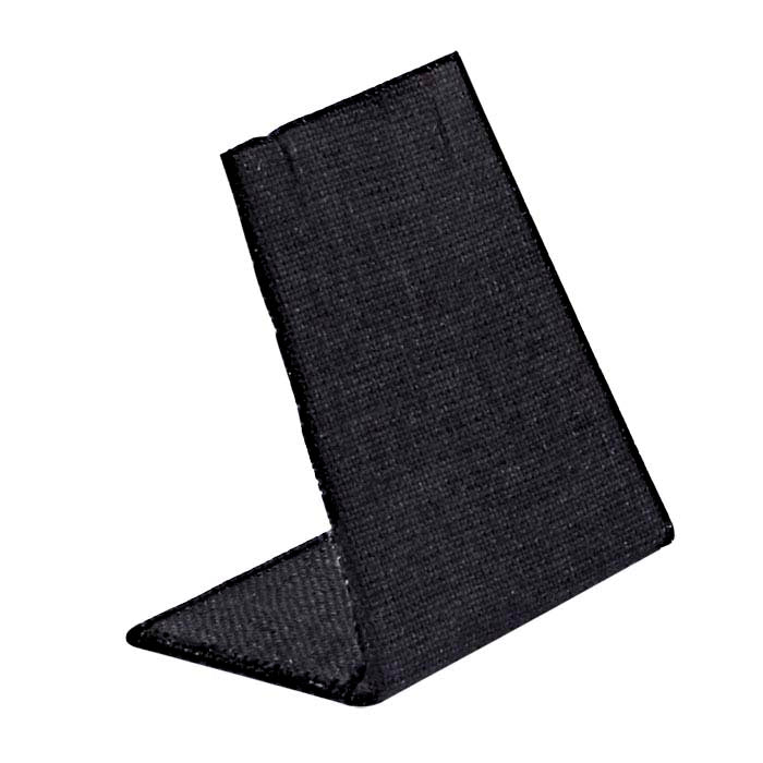 블랙 리넨 펜던트 또는 귀걸이 디스플레이