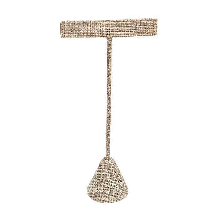 Espositore per Orecchini a T in Juta, 139,7 mm