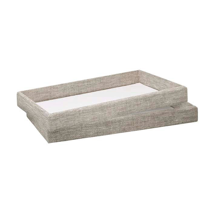 Natural Linen Full-Size Tray