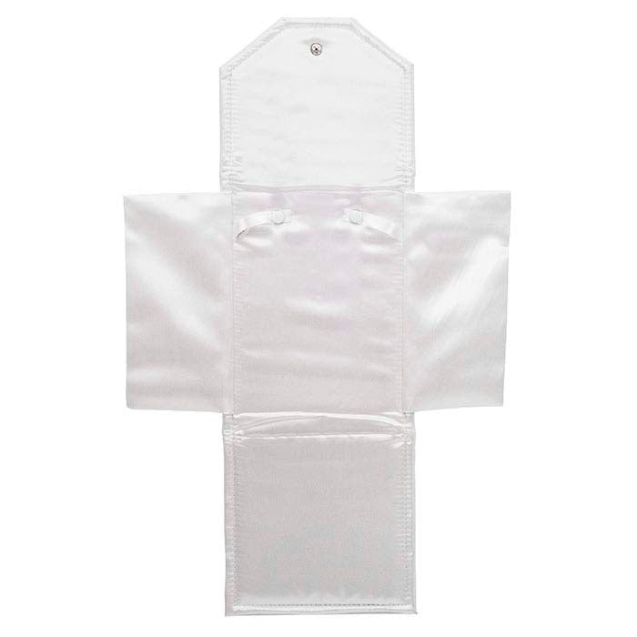 White Vinyl Large Necklace Folder