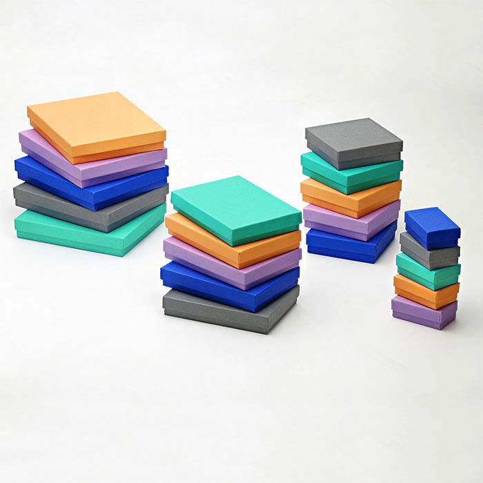 Tropical Blue Paper-Covered Gift Box