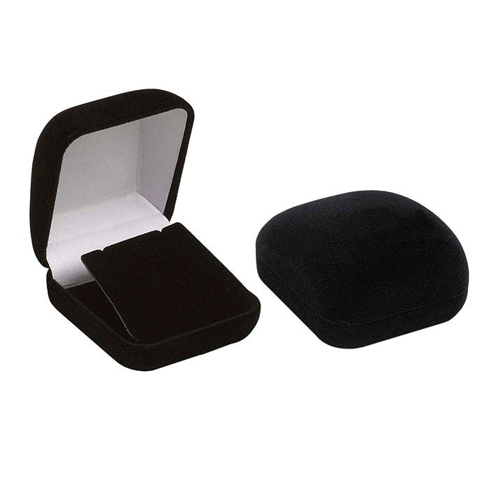 Flocked Velour Pendant or Earring Gift Box
