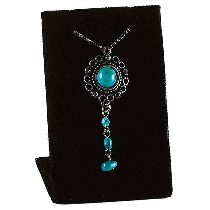 Espositore per Ciondoli o Orecchini in Velluto Nero