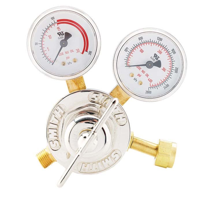 Smith Single-Stage Acetylene Regulator for 'MC' Tanks