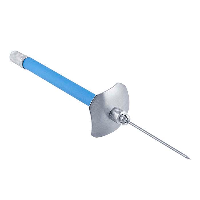 Stålsolderingsplukker med varmeskjold og wolframspiss