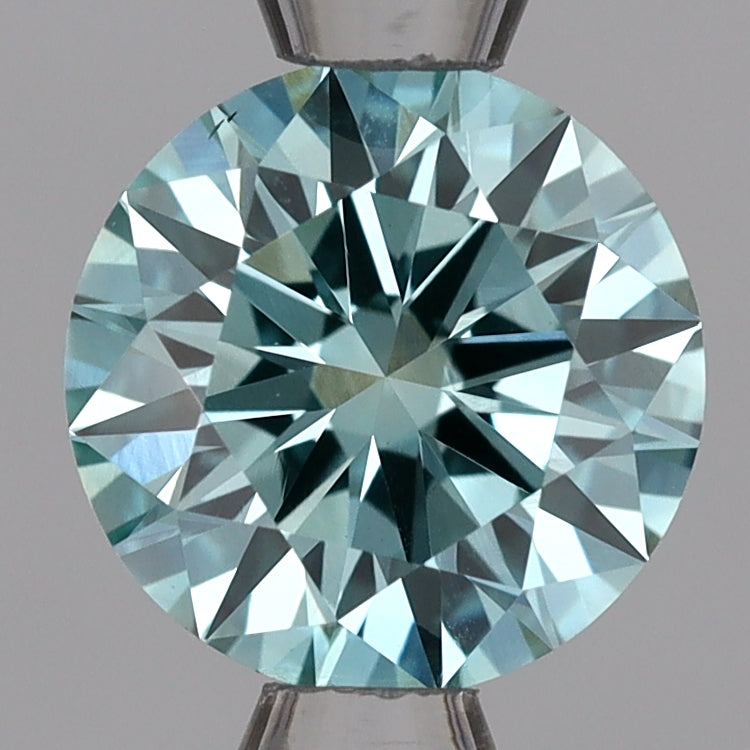 Lab-Grown Diamond 1.02ct, Round, Green, VS1
