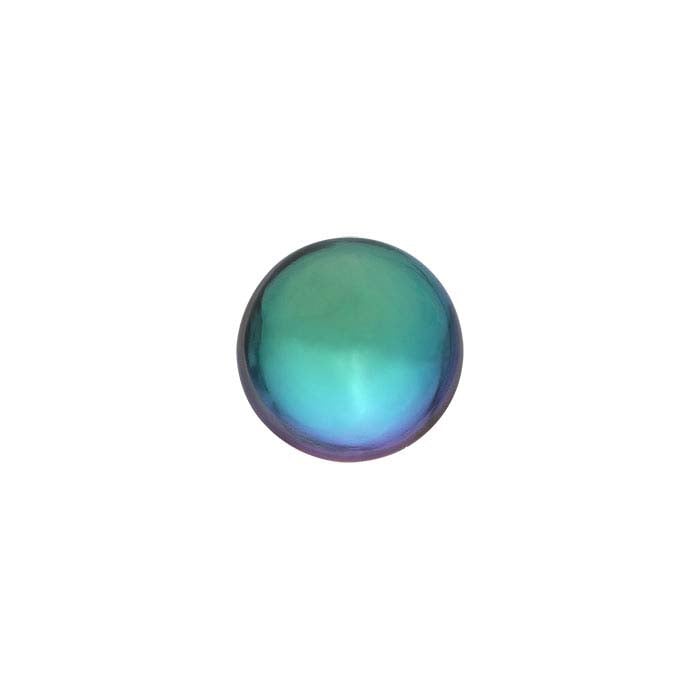 Azotic® Galazio Blue Topaz Round Cabochon