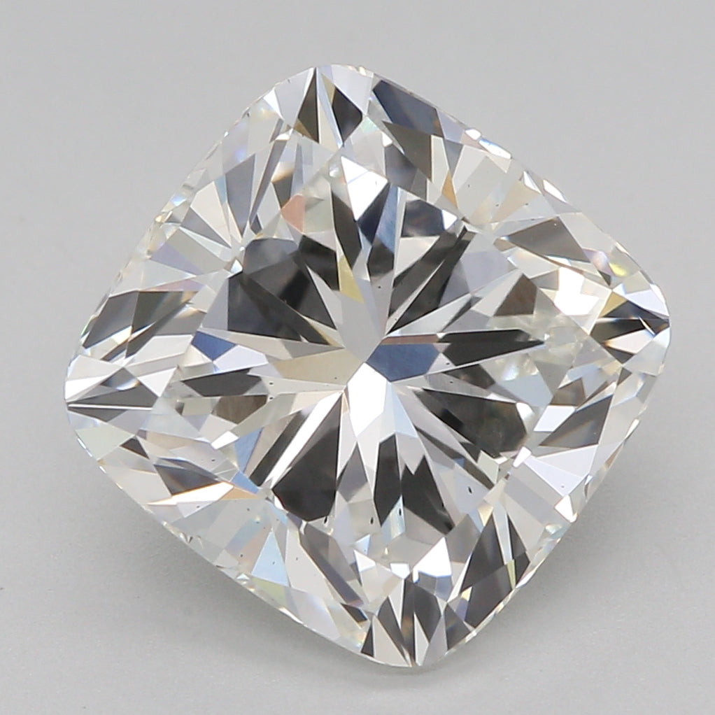 Lab-Grown Diamond 3.05ct, Cushion Mod, G, VS2