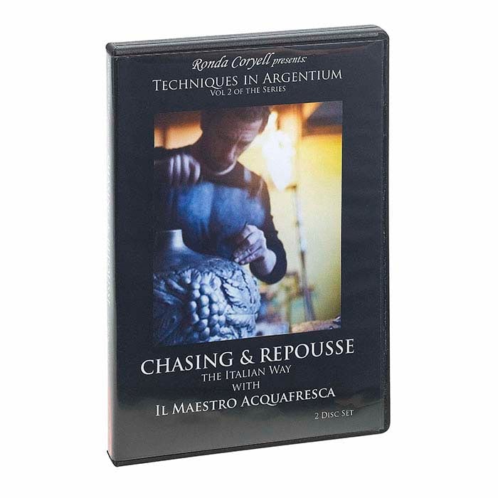 Techniques in Argentium: Chasing and Repousse, Volume 2, DVD