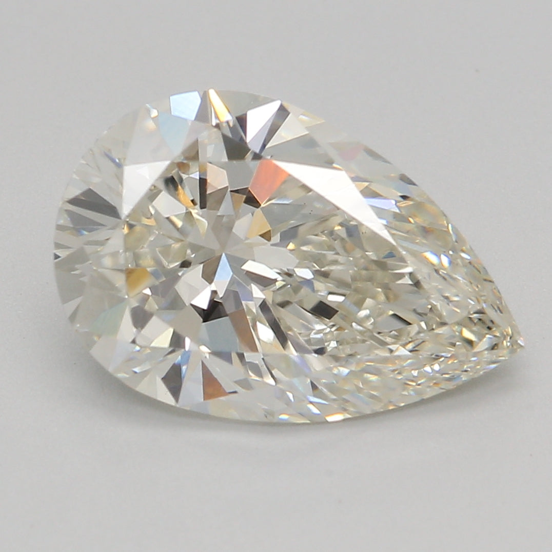 Lab-Grown Diamond 2ct, Pear, H, VS1