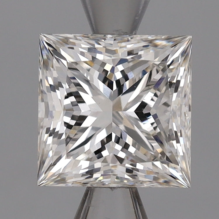 Lab-Grown Diamond 1.74ct, Princess, G, VVS2