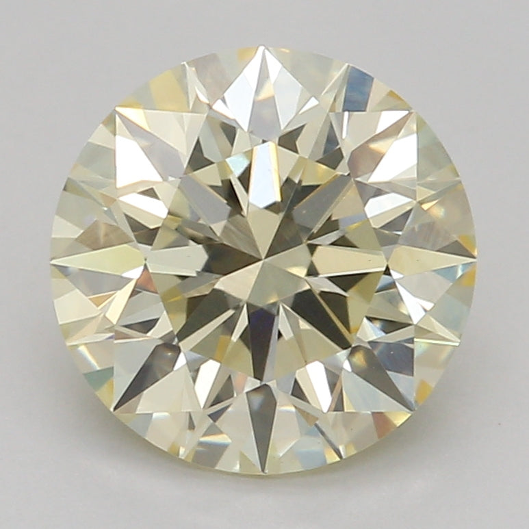 Lab-Grown Diamond 1.28ct, Round, Yellow, VS1