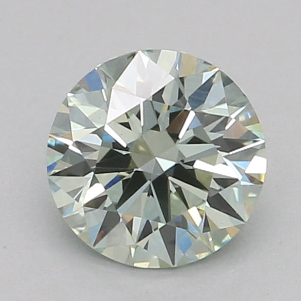 Lab-Grown Diamond 0.45ct, Round, Green, VVS2