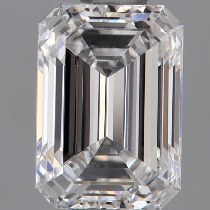 Diamant synthétique 0,74 ct, Émeraude, D, VS1